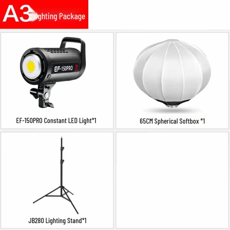 Jinbei EF150pro LED Live Studio Dual Light Kit