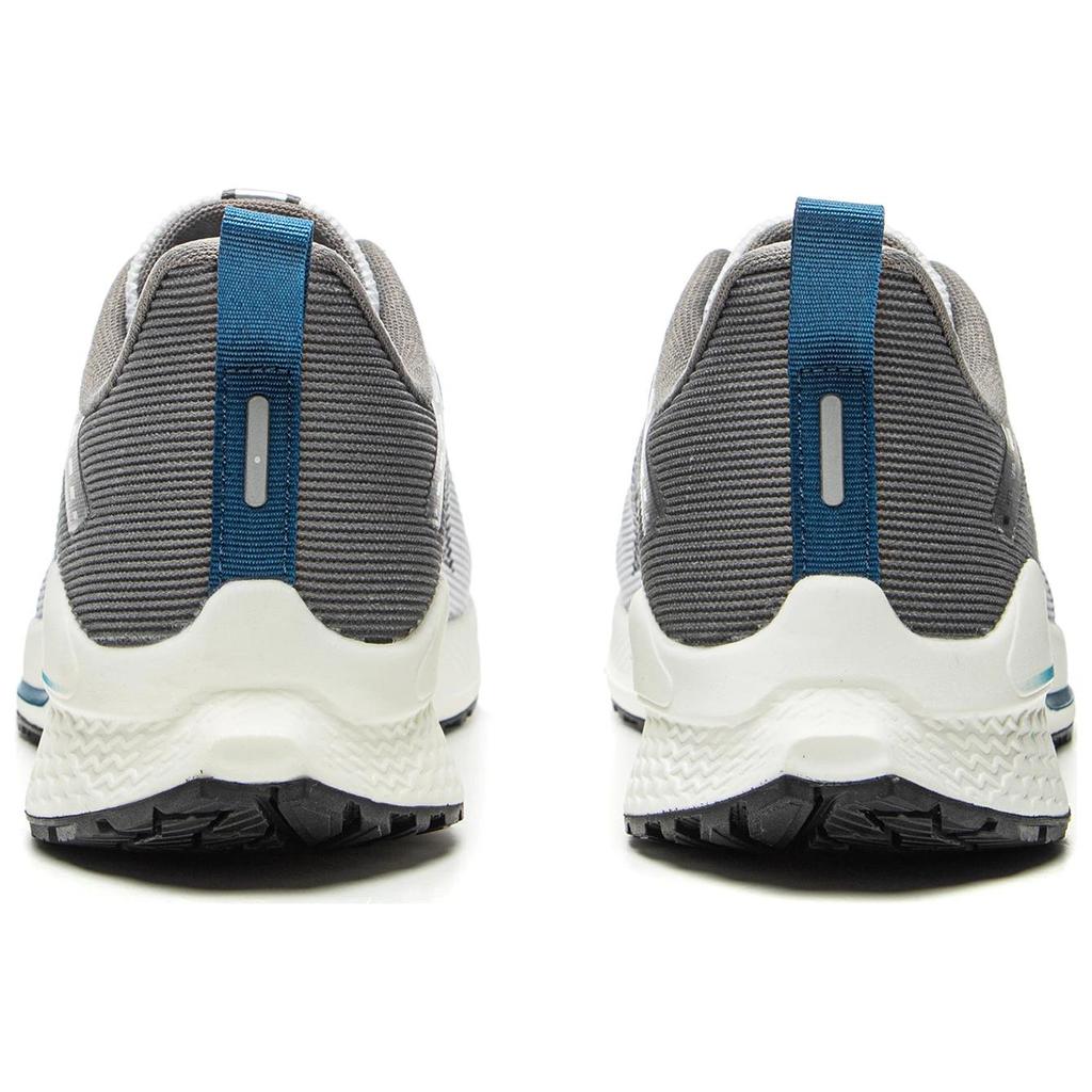 Li-Ning Fashionable Comfortable Trendy Non-Slip Wear-Resistant Low-Top Casual Running Shoes Men sneaker Gray Black ARBU003-3