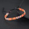 Bohemian Handmade Couple Bracelets Men Charms Weave Adjustable Bracelets for Women Friendship Summer Beach Surfing Boho Jewelry