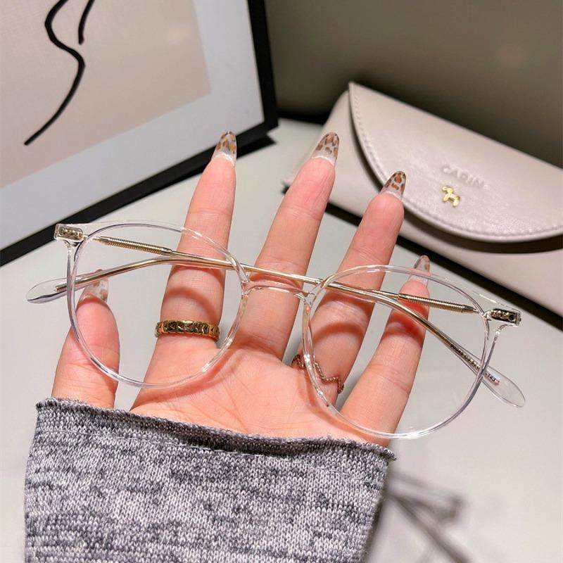 2pcs Pochromic Anti Radiation Eyeglass Metal Computer Glasses Anti Blue Light Eyeglasses For Woman/Man