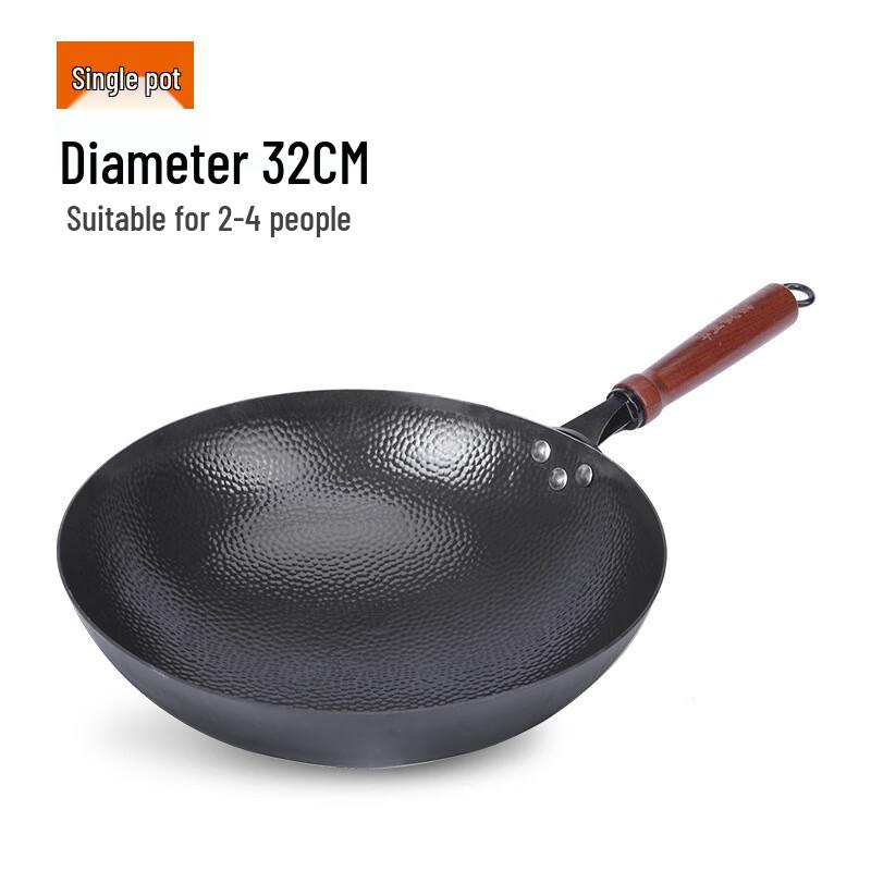 Hakka Style Zhangqiu Cast Iron Wok
