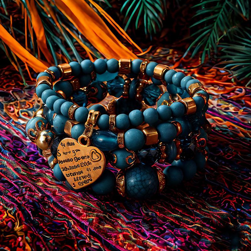 Bohemian Beaded Multi-Layer Ethnic Style Bracelet for Men and Women