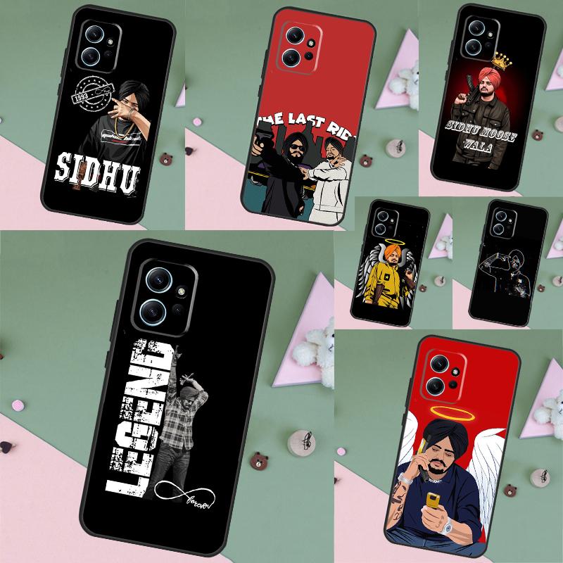 Sidhu Moosewala Case For Xiaomi Redmi Note 14 13 12 11 10 9 15 Pro Plus Redmi 15 15C 13 10C 12C 13C 14C Cover