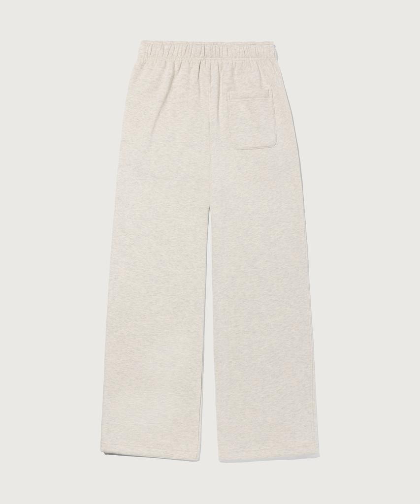 CHAMPION Women'S C-Logo Relaxed Fit Fleece-Lined Sweatpants Oatmeal