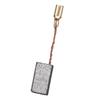 40 Stück/Set Motorkohlebürsten Set Graphit Kupfer Kohlebürsten Für Elektroschlagbohrer Bohrmaschine Winkelschleifer 6x8x14mm