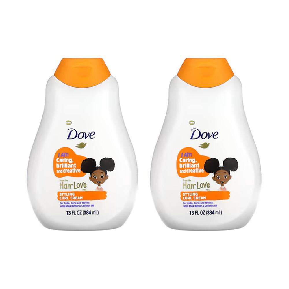 

Dove Styling Curl Cream, 384ml (13 fl oz) - 2 Count 384ml - 2 ea
