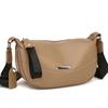 Genuine Leather Crossbody Bags Women 100% Cow Leather Female Shoulder Bag Fashion Wide Shoulder Strap Soft Tote Sac