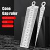 Multi-size Stainless Steel Hole Measuring Tool Taper Gauge Feeler Inner Diameter Ruler Measuring Probes Aperture Measurement