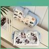 Canvas Dog Pen Case With Large Capacity For Students And Office Use