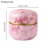 Empty Tea Tin Loose Tea Containers With Lid Sealed Jar Metal Coffee Candy Cans Jewelry Boxes Candy Cans Round Can