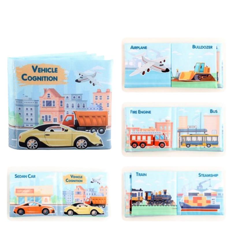 Kinder Lern Alphabet Stoffbuch Reißfest Mit Geräuschpapier 3D Dinosaurier Ozean Stoffbuch