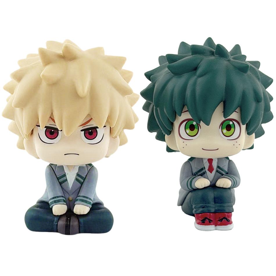 Skladem Dárek | My Hero Academia Dětství Izuku Midoriya / Dětství Katsuki Bakugo Figurka Model Dekorace Panenky Hračky