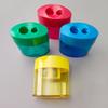 12Pcs Handheld Pencil Sharpeners Double Hole Sharpeners Portable Pencil Sharpening Tool for Student Children Artist