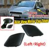 L/R Rückspiegelabdeckung für Fiat Grand Punto 735596884 Rückspiegelabdeckung Schwarze Autoseitentür-Rückspiegelkappe Autozubehör