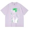 230 Gsm 100% Cotton One Punch Man V5 Tatsumaki Print Unisex Heavy Cotton T Shirt