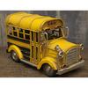 CANDYLAND School Bus Yellow Setagaya Base Tinplate U.S. Miniature Tin Car American Goods Vintage Retro Classic