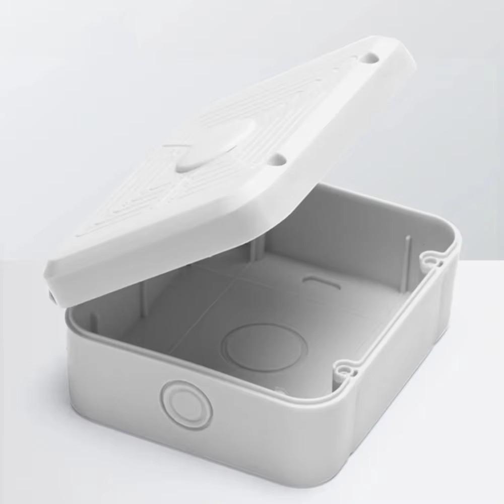 Waterproof CCTV Camera Box White Power Supply Cable Box New Electrical Junction Box  Outdoor