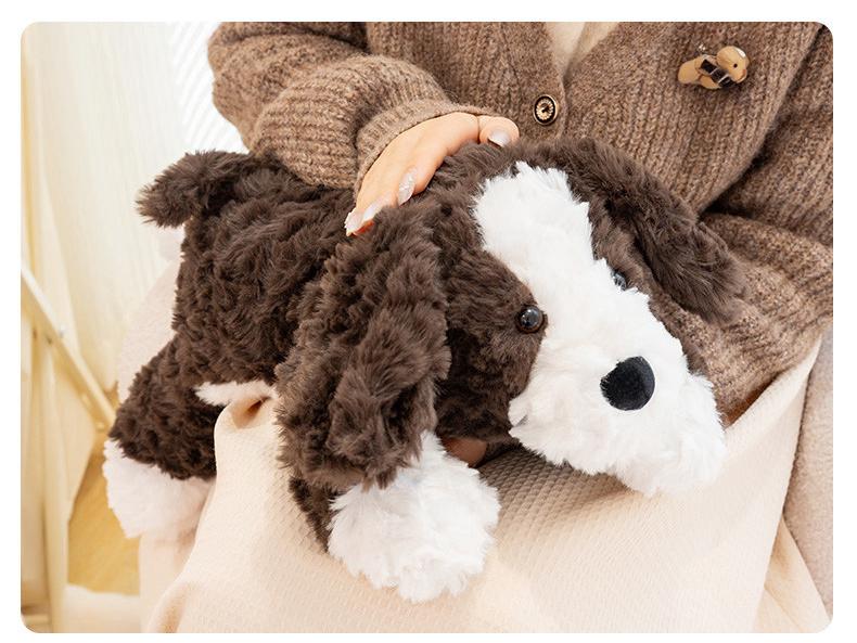 Lying Lazy Dog Plush Toy - Cute & Trendy Comfort Gift for Kids