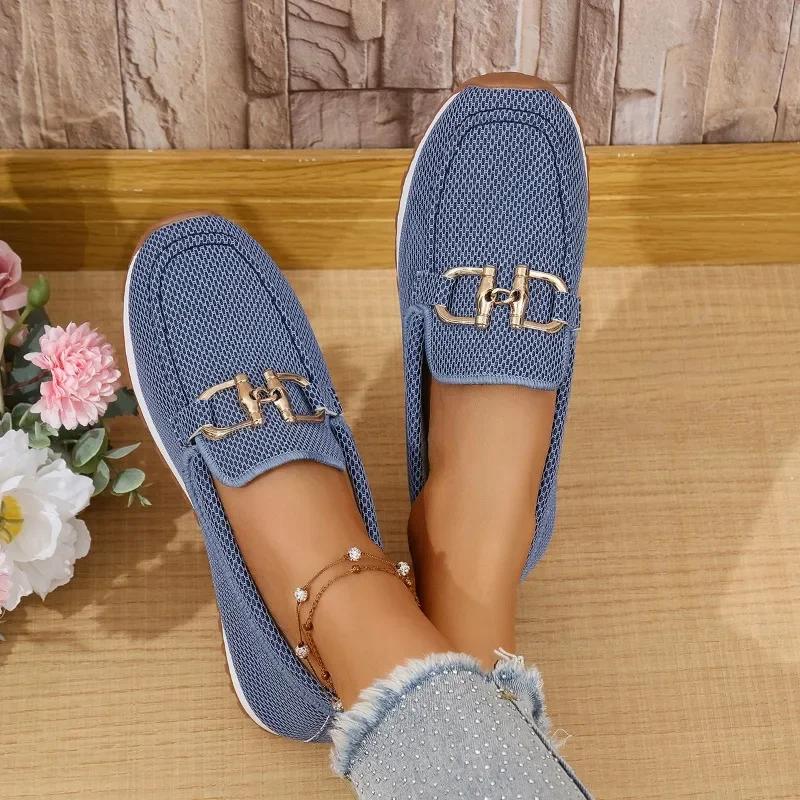 Fashion Women Casual Shoes Fashion Breathable Walking Mesh Flat Shoes Sneakers Women 2025 Gym Vulcanized Shoes White Female Footwear