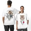Mannen T-shirt Kanye West T-shirts Trendy Cool Meme Strand T-shirts Y2K Casual Print Puur Katoen Kleding Verjaardagscadeau