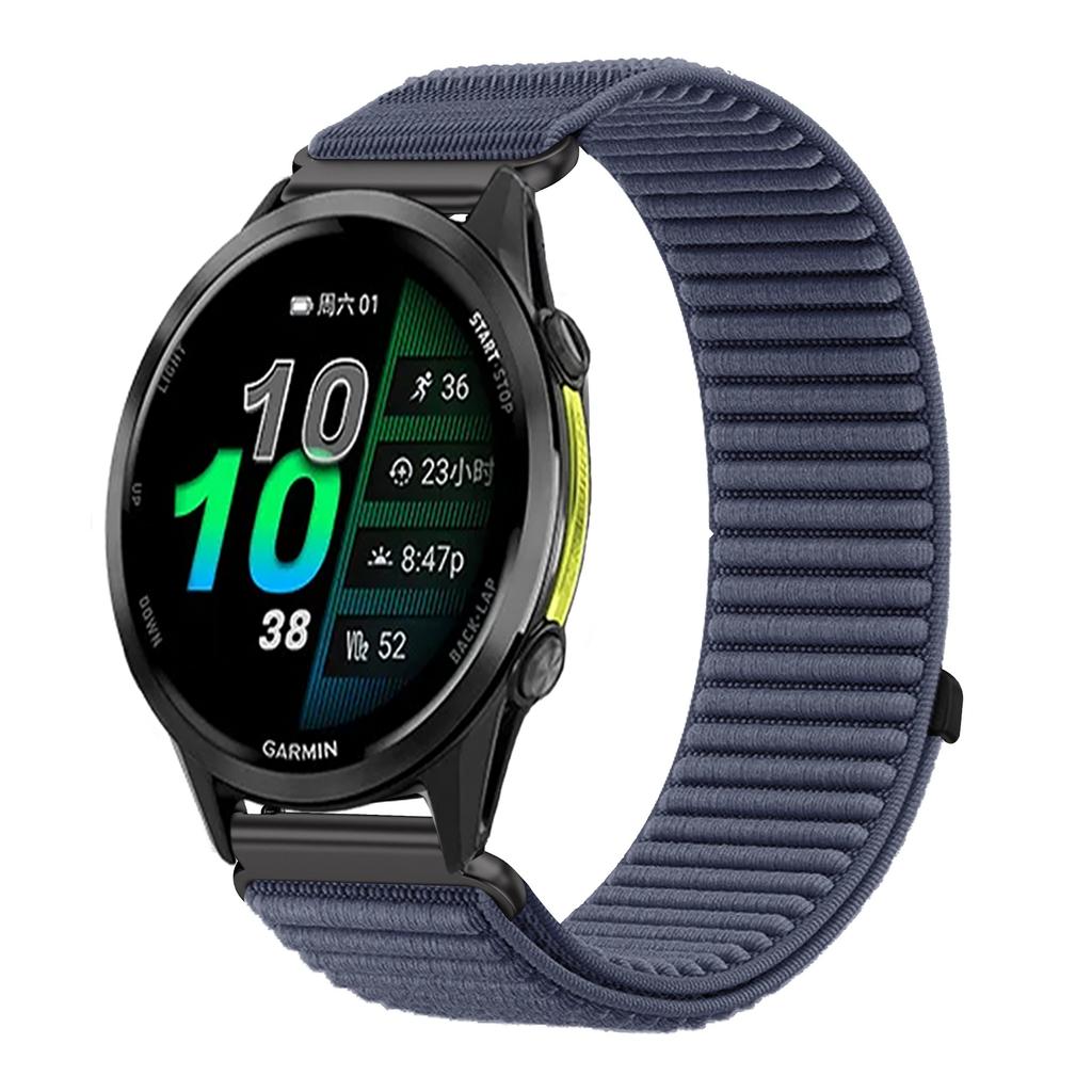 18mm 20mm 22mm Nylon Loop Strap for Garmin Forerunner 970 570 965 955 165 55/Venu 4 45mm 41mm Bracelet for Garmin Vivoactive 6 5