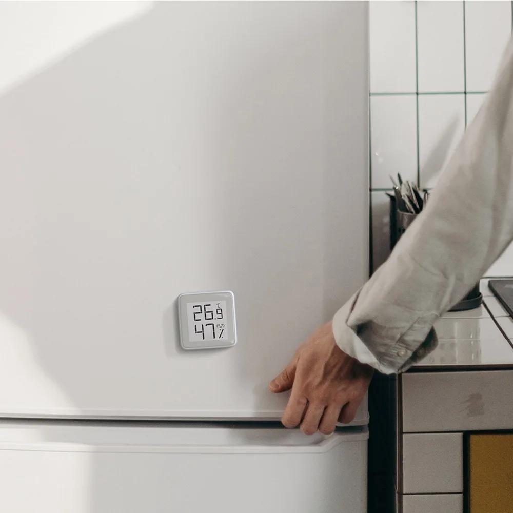 Digital Temperature Humidity Meter with Lcd Screen Small-scale Digital Moisture Meter Wireless Smart Temperature for Smart Home