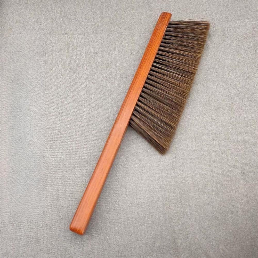 

Household Solid Wood Bed Brush Multifunctional Soft Bristle Cleaning Brush Hangable Duster Bedroom Room Corner Cleaning Brush 37x9cm