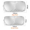 For Opel Zafira Tourer Corsa Combo OPC Grandland X Astra J Vectra Insignia Mokka Crossland Meriva Adam Car Windshield Sunshades