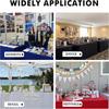 6FT Stretch Tablecloth Solid Color Sign-In Table Cloth Elegant Table Cover  Wedding Party