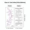 Crack Mark Temporary Tattoo Stickers Waterproof Body Art Stickers Halloween Tattoo Stickers  Makeup