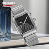 Fashion Quartz Watch Unique Design Stainless Steel Men's Wristwatches Business Watches for Men
