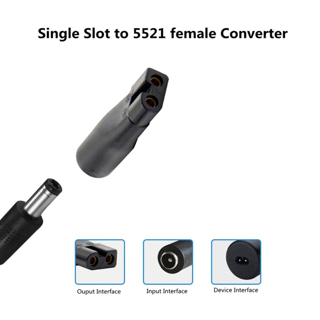 8Pcs/ USB Adapter Cable Line Multifunctional 5.5x2.1mm Female Socket Coverter Connector for Electric Hair S