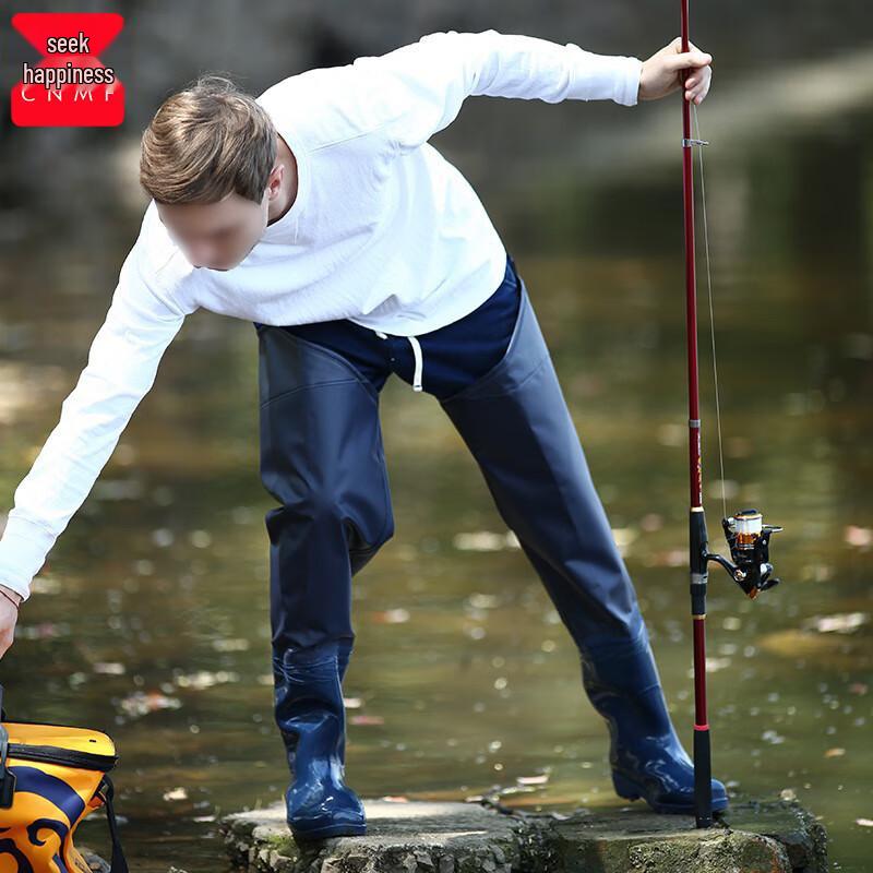 CNMF PVC Waterproof Wading Pants with Boots 42