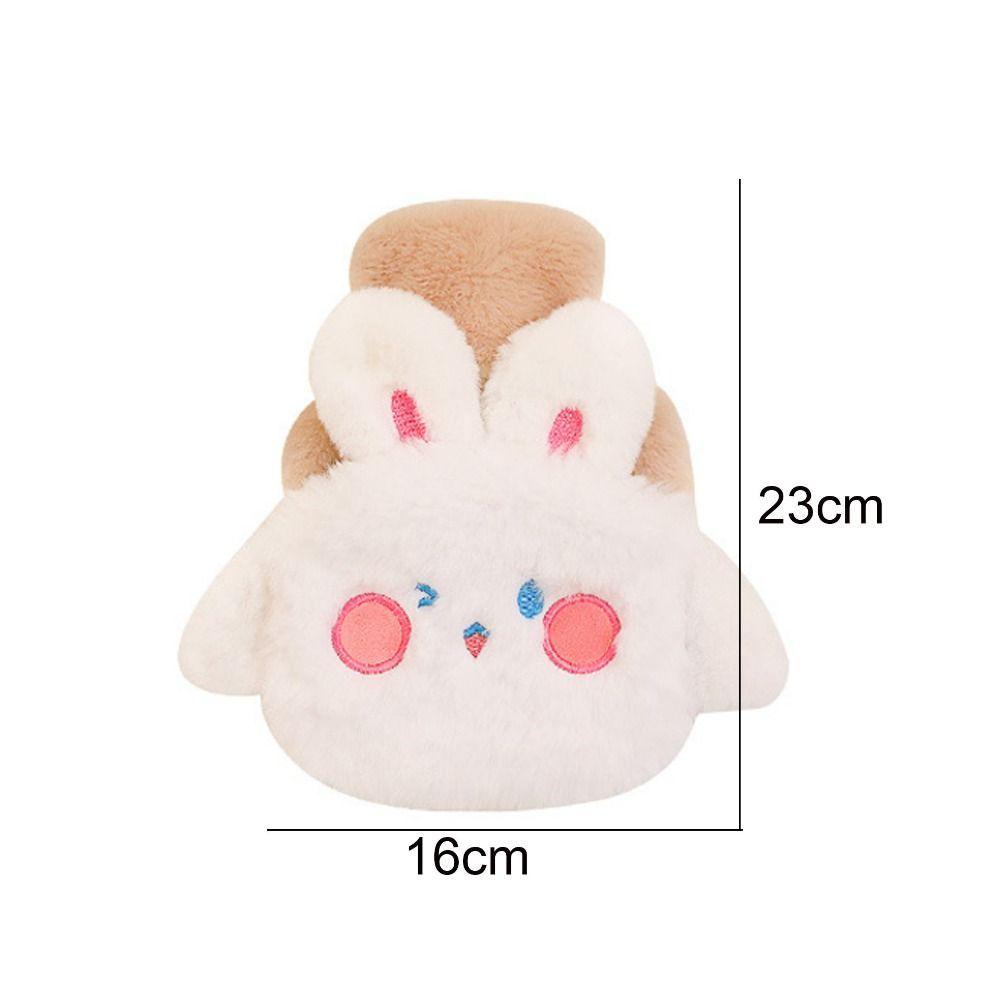 Cute Plush Hot Water Bag Cartoon Hand Warmer Warmth Hot Water Bottle  Girls