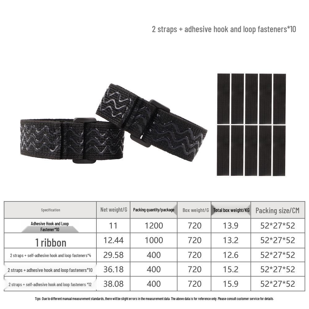 Elastische Rutschfeste Stiefelschnürsenkel mit Anti-Drop Klettband