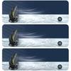 360 Degree Rotation Dual Head Vehicle Car Cooling Fan 12V Real-time Temperature