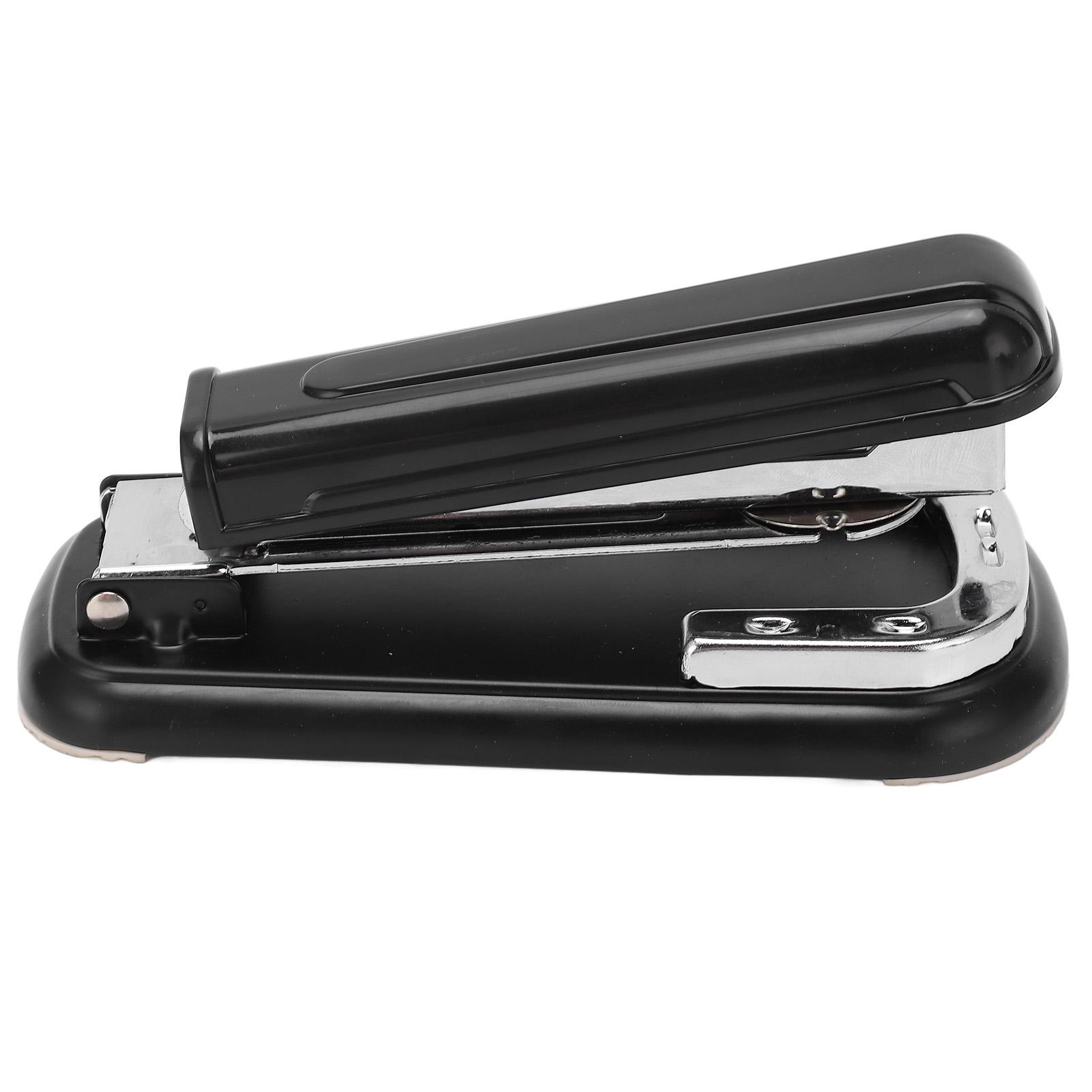 

Степлер с поворотом на 360 градусов, нескользящая подкладка, эргономичный дизайн, экономия усилий, емкость 20 листов, 100 чёрный