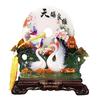 Century of Harmony Wedding Ornament: Elegant Gift for Friends & Newlyweds - Perfect for Living Room, Entrance, or Wine Cabinet Décor