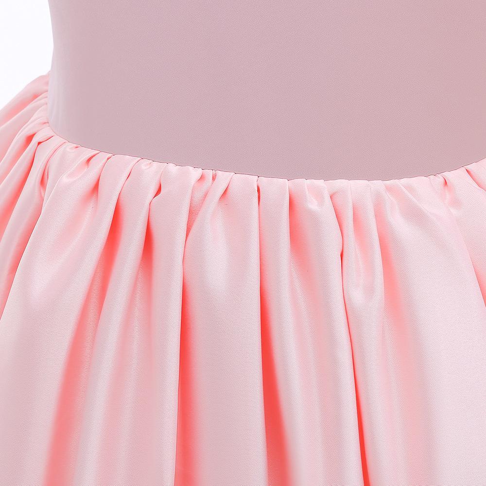 Roztomilá holčička Tutu Šaty výšivka Krajka Květina Princezna šaty pro 1. narozeninovou párty Novorozeně Babi Modré Korálky Ples Tyll Oblečení