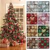 Stunning 44 Piece Colorful Christmas Ball Set In Unique Shapes For Festive Decor
