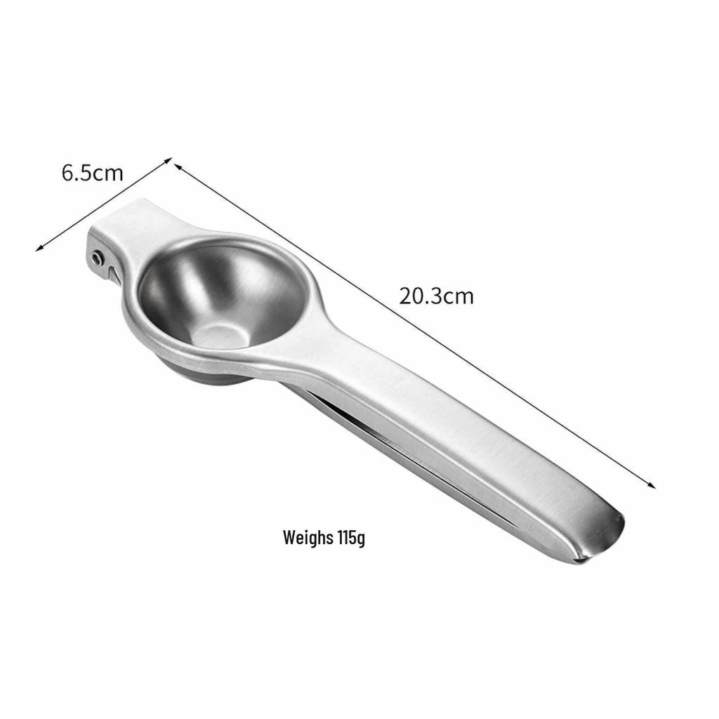 Stainless Steel Manual Citrus Juicer - Lemon & Orange Squeezer