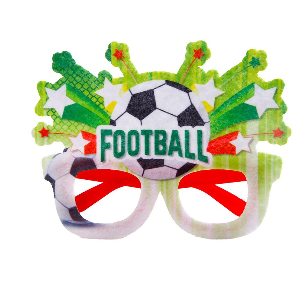 Piece Prop Glasses Party Glasses Football Accessories Decorative Birthdays Novelty Word Sunglasses Photo Funny Cup Themed Fans Football Favors