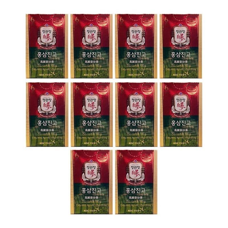 CheongKwanJang CheongKwanJang Red Ginseng Jingo + 11 Shopping Bags, 100g, 10 Pieces