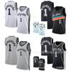 San Antonio Spurs 1 Wembanyama Basketball Jersey Embroidered Mens Sports Uniform