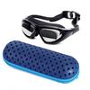 1PC Swimming Goggles Protective Cover Soft Swimming Goggles Protective Box with Drainage Hole Portable Goggles Protective Cover