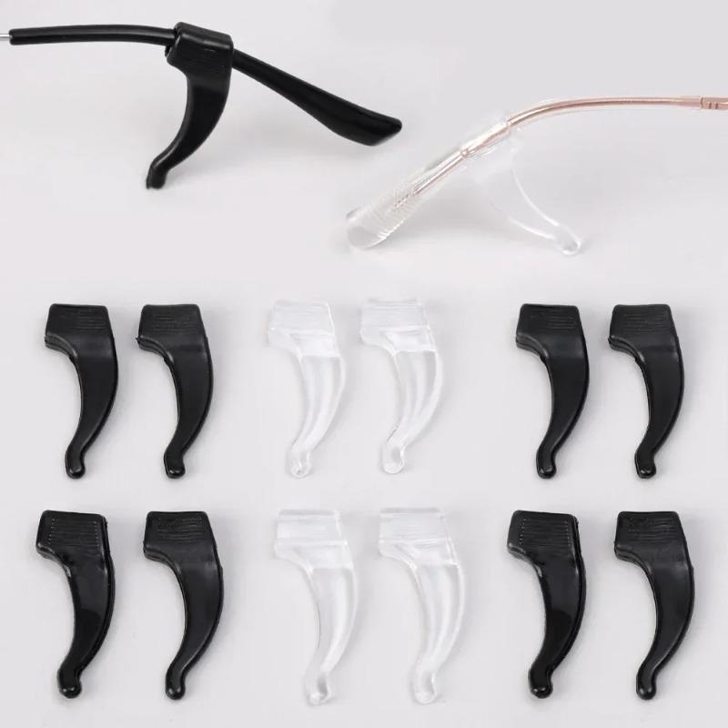 50 KUSŮ Silikonové Protiskluzové Ušní Háčky Elastické Držadla na Brýle Zarážka do Ucha Držák Části Brýlí