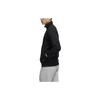Adidas Logo Print Stand Collar Zip Jacket Men Outerwear Black GL2188
