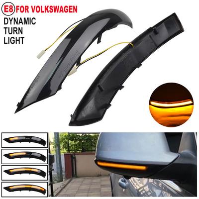 2 Pieces Car Side Mirror Sequential Light For VW Volkswagen Touareg I MK1 7L 2007 2008 2009 2010 LED Dynamic Turn Signal Lamp