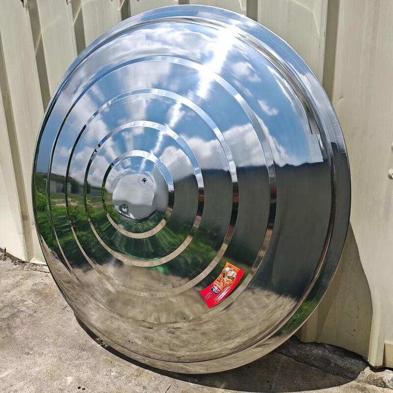 ZISIZ Thickened Stainless Steel Wok Lid
