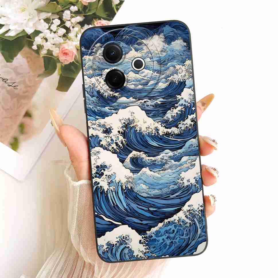 For Vivo Y39 5G V2443 V2436 Case Cat Rabbit Pattern Silicon Soft Cover For Vivo Y39 Y 39 Y300i Y 300i Phone Shell Casing